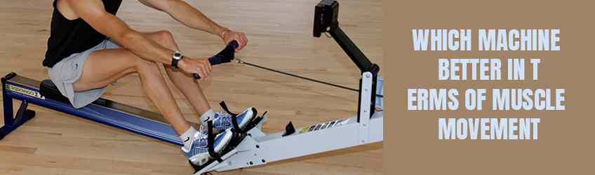 Rowing Machine vs. Treadmill